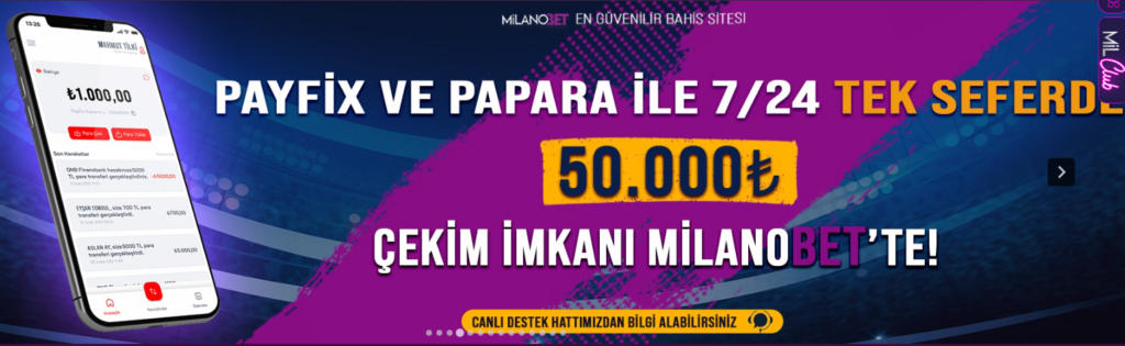 Milanobet yatırım